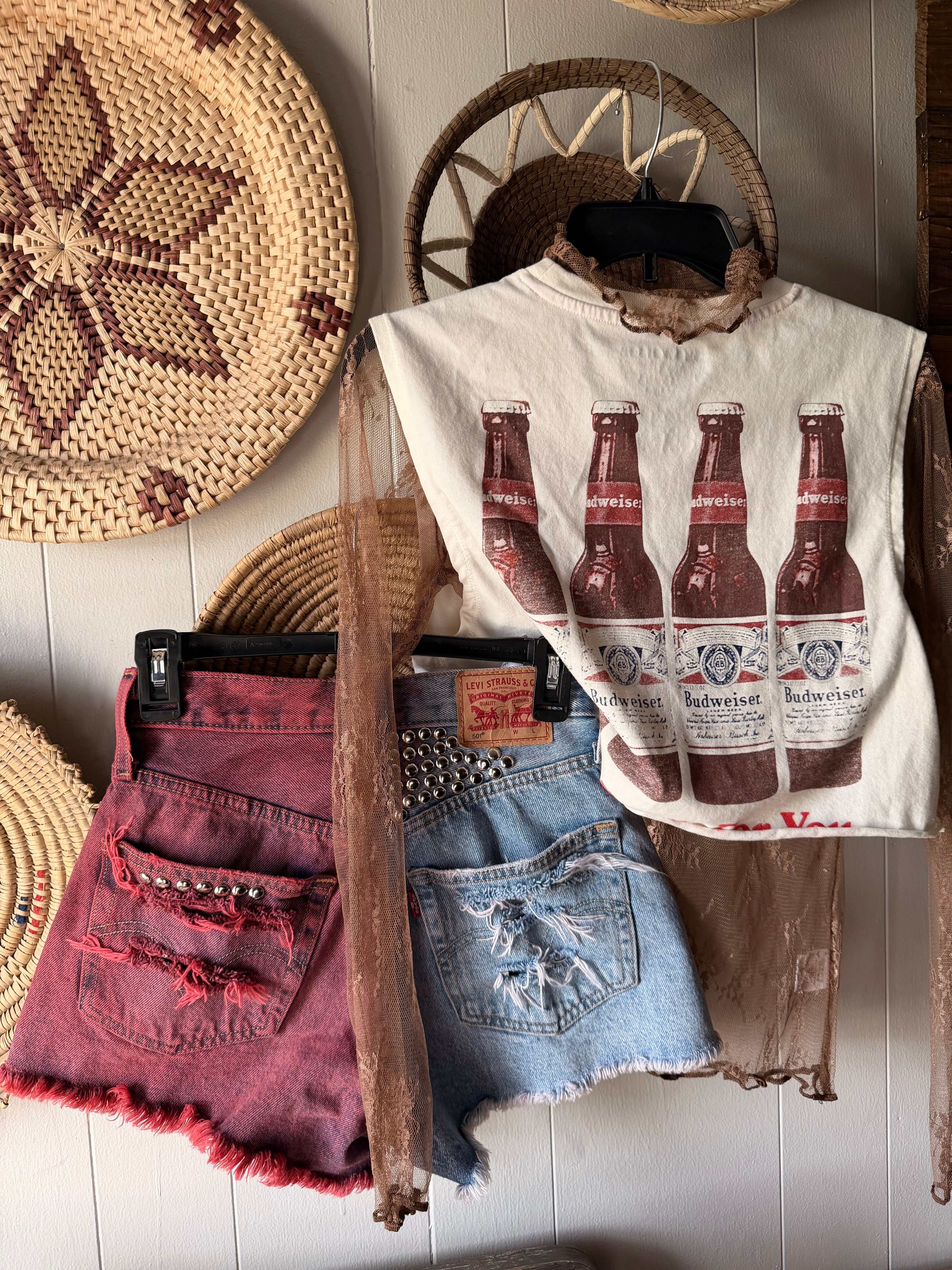 Custom cropped beer tank (M)