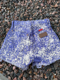 Vintage 🔥 custom acid washed Wrangler cut offs (waist fits 24)