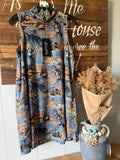 NWT western dress (m)
