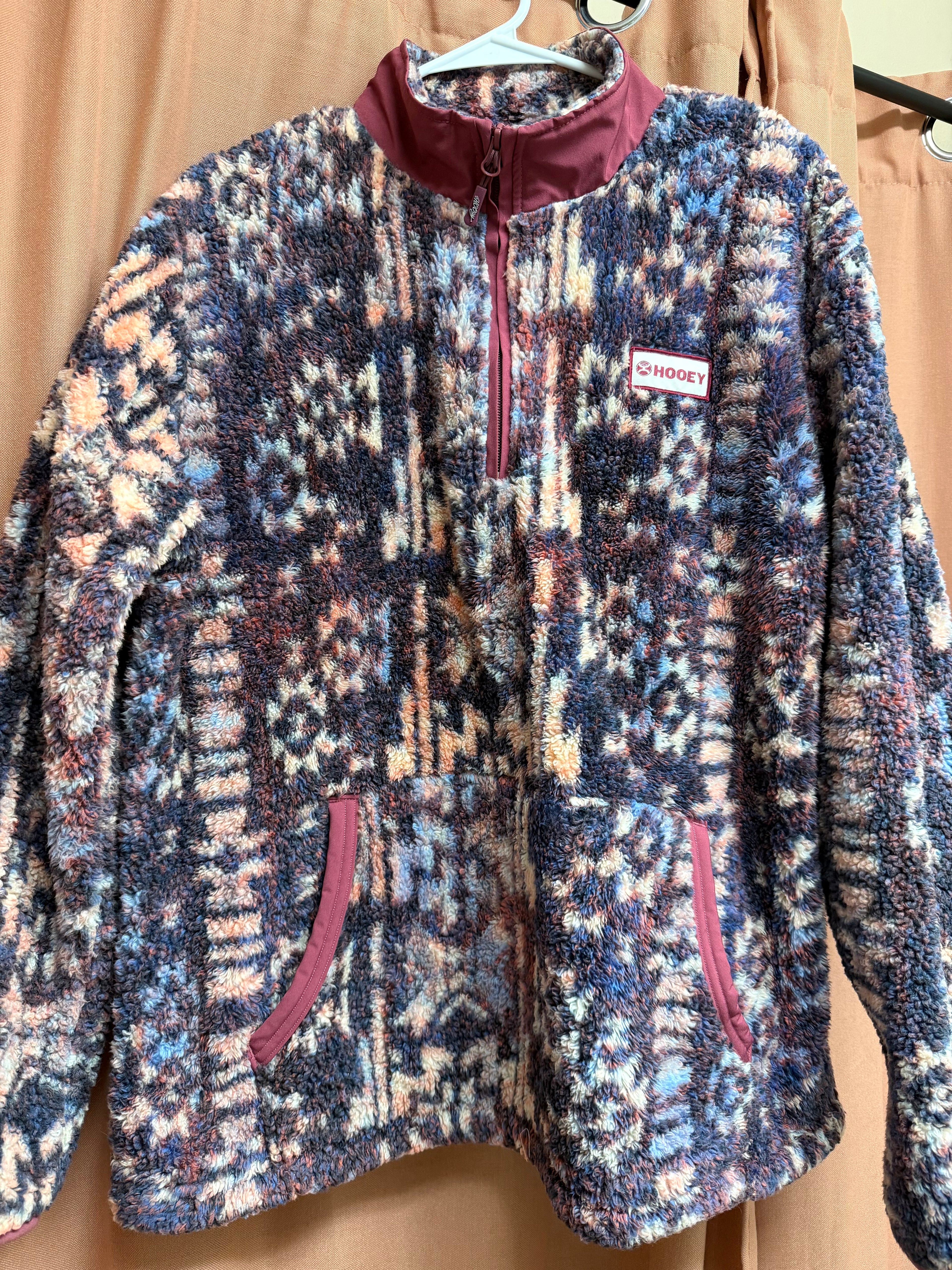 Hooey fleece pullover (L)