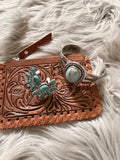 Turquoise faux cuff