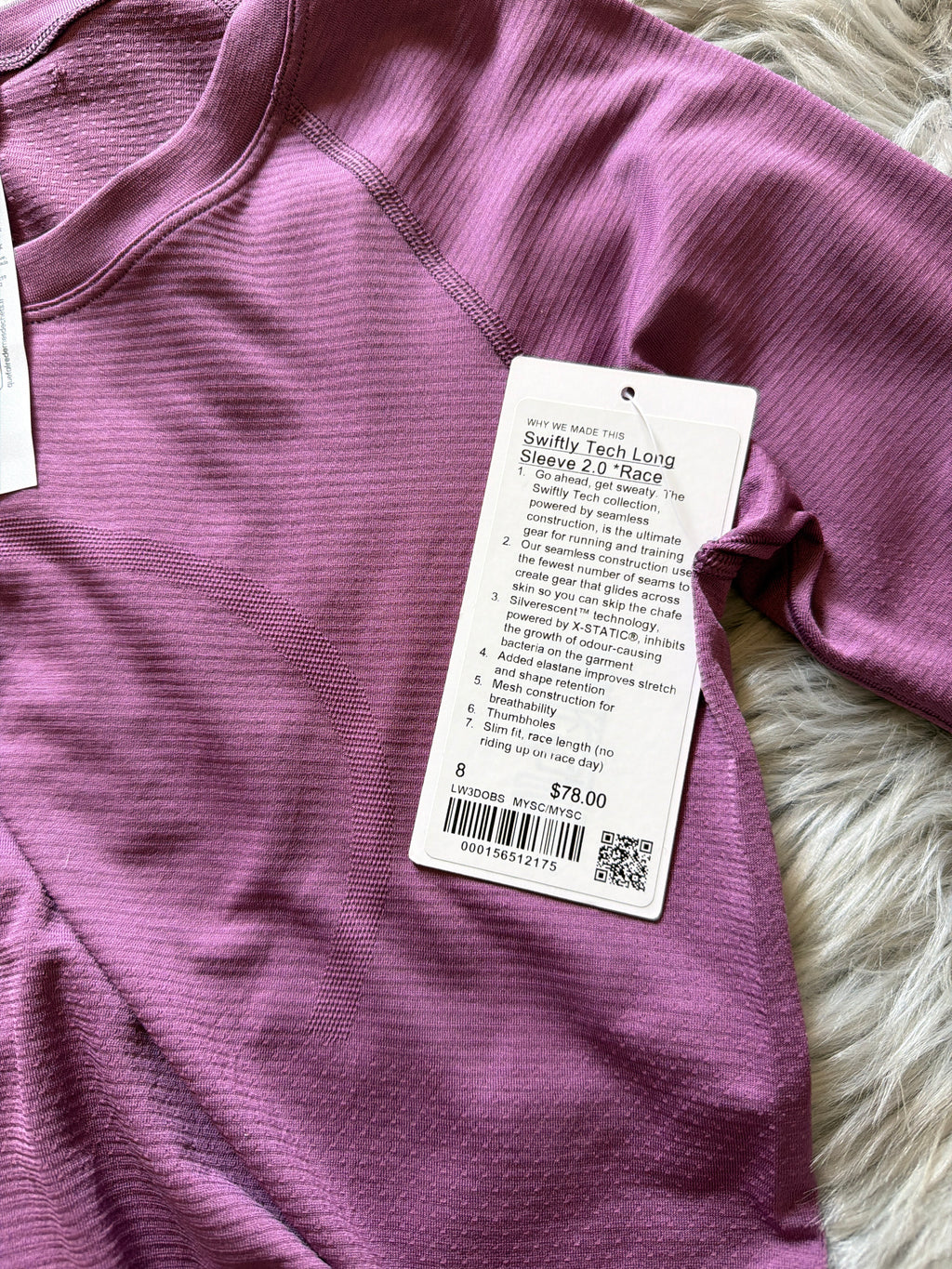 Lulu Lemon Swiftly Tech