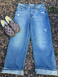 Vervet wide leg cuffed denim 🔥 28