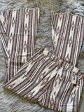 Rock and Roll striped flares 29