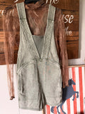 Acid washed romper (xs)