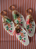 Western “Love like Jesus” tassel Keychain