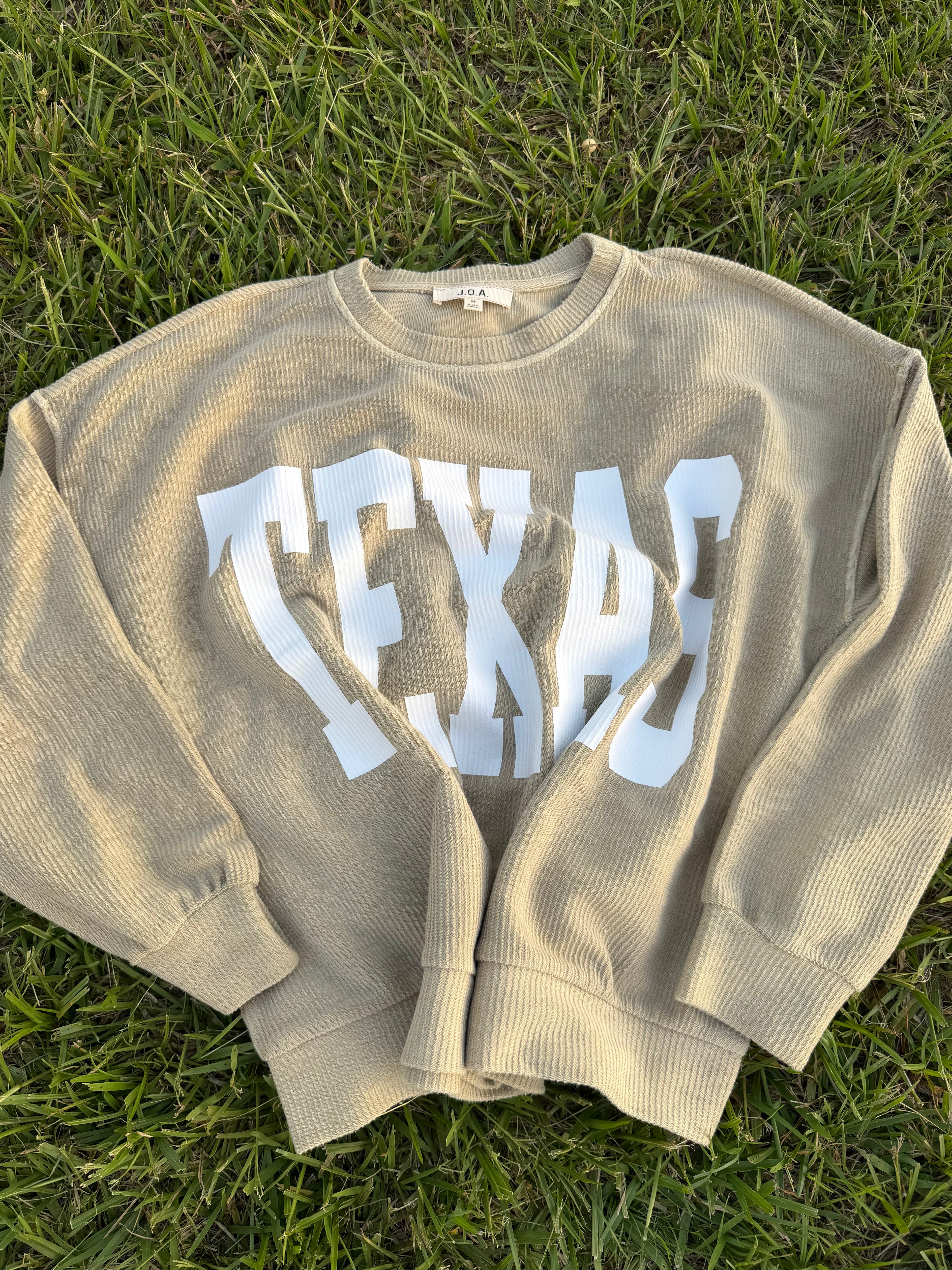 Texas ribbed crew