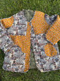 Gorgeous quilted Patchwork jacket (S/M)