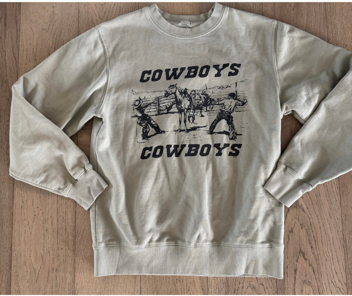 Cowboy western crew medium