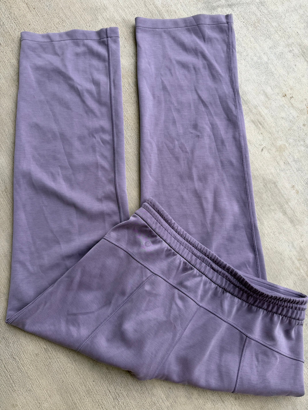 Lulu lemon purple softstreme wide leg pants size 10 (fits L/XL)