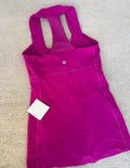 Hot fuschia 💖 Lulu lemon scoop neck tank size 4