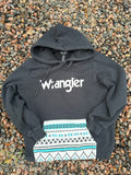 Wrangler Aztec hoodie small