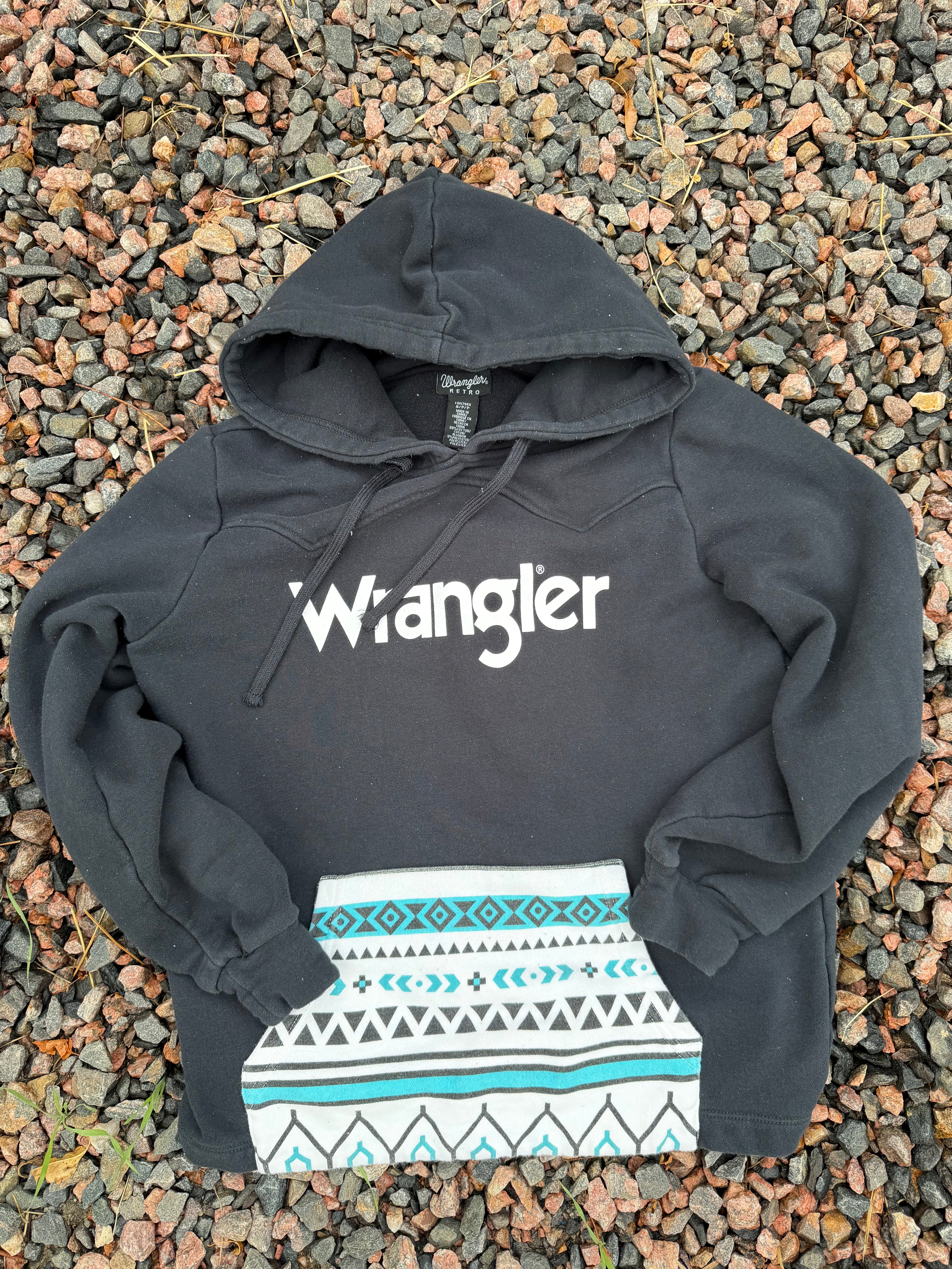 Wrangler Aztec hoodie small