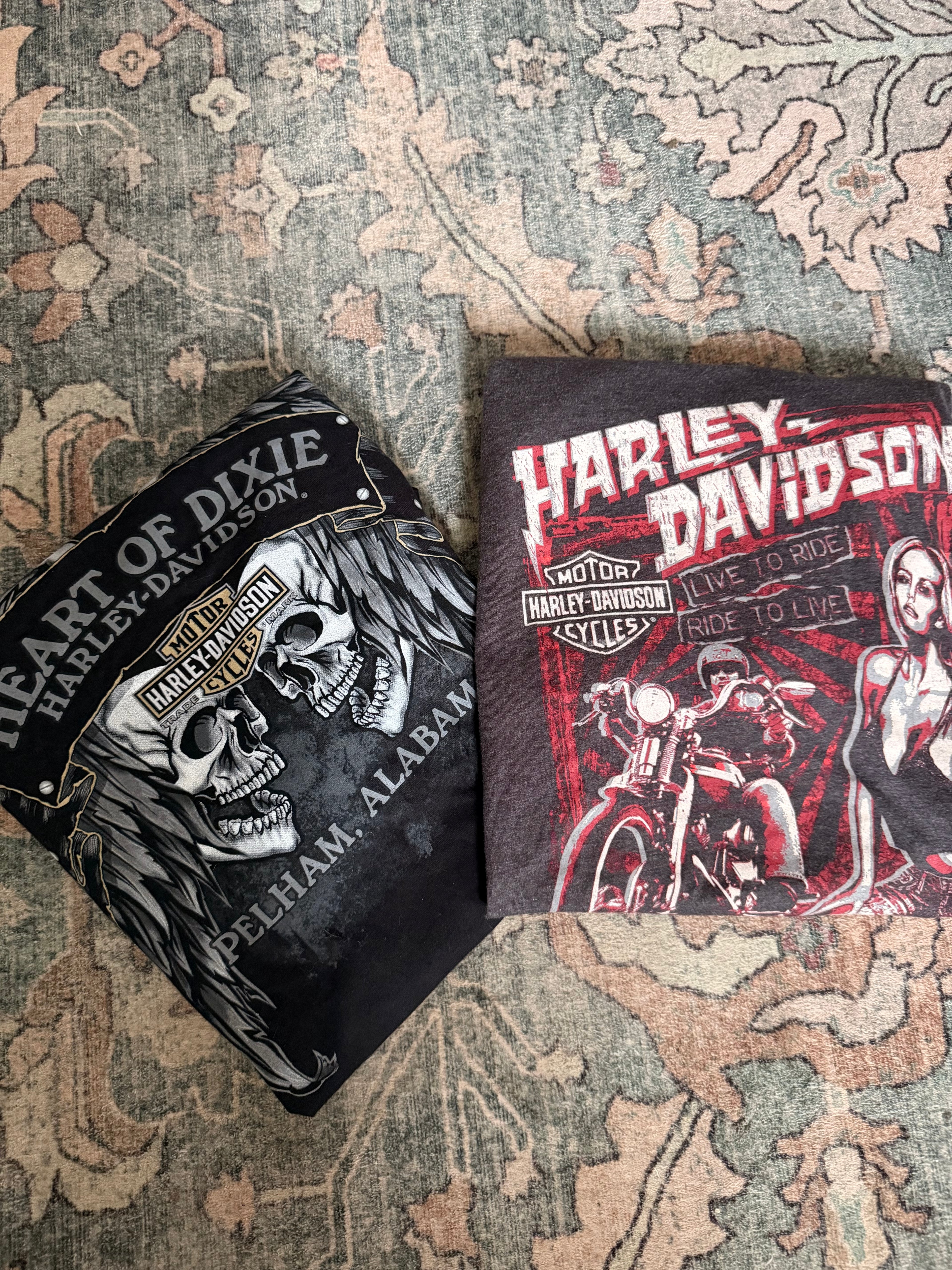 Vintage Harley tees 🔥🎉