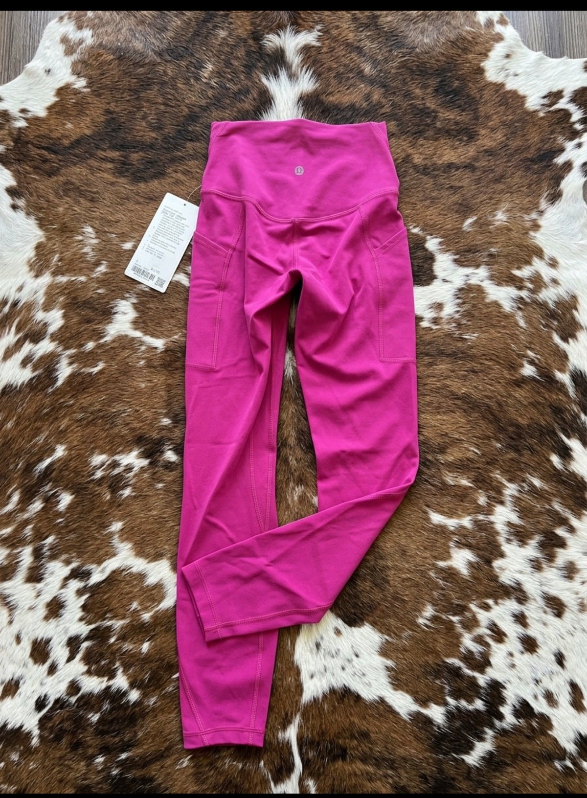 NWT 🤩 hot pink Align leggings 25” size 2