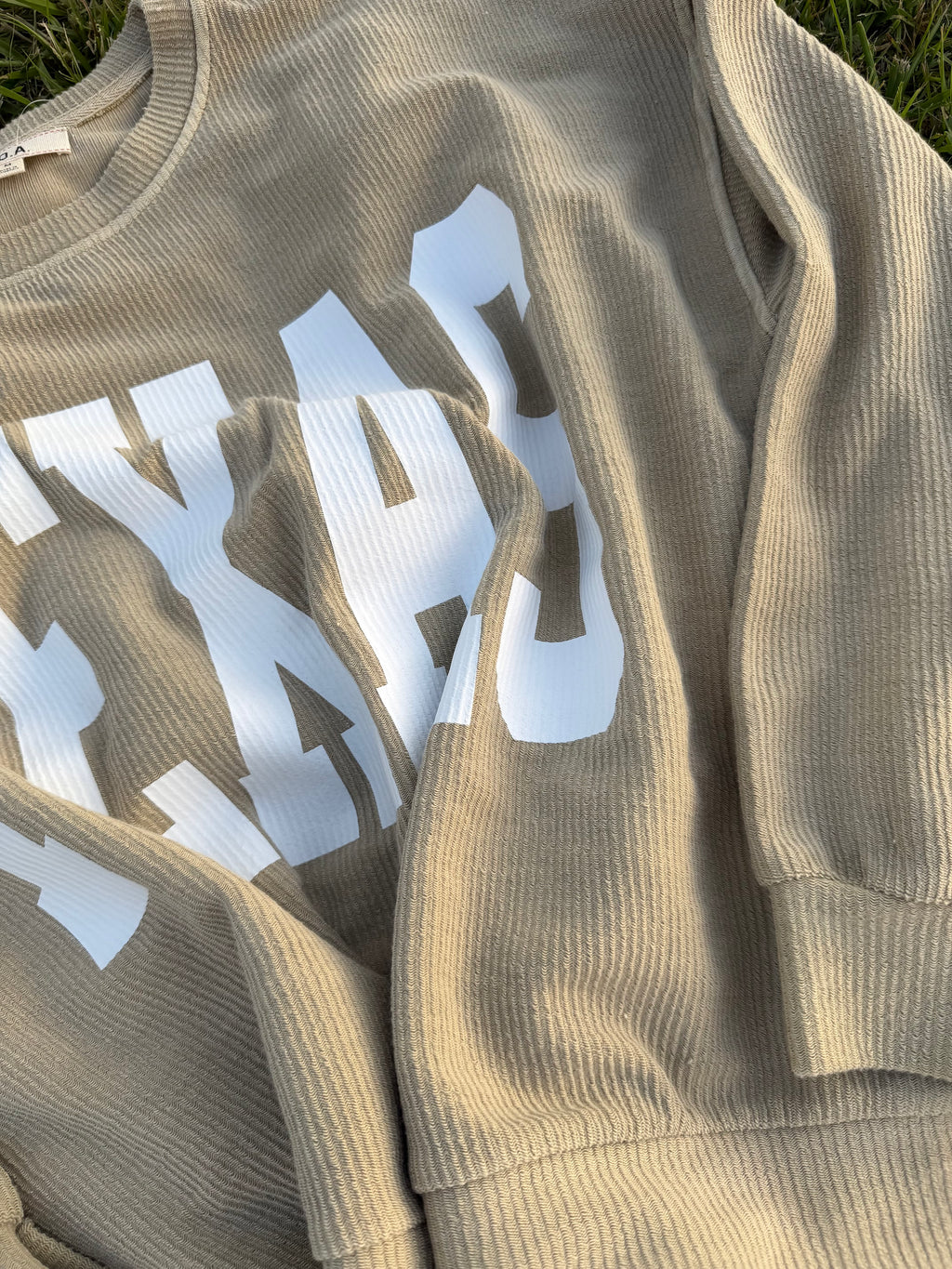 Texas ribbed crew