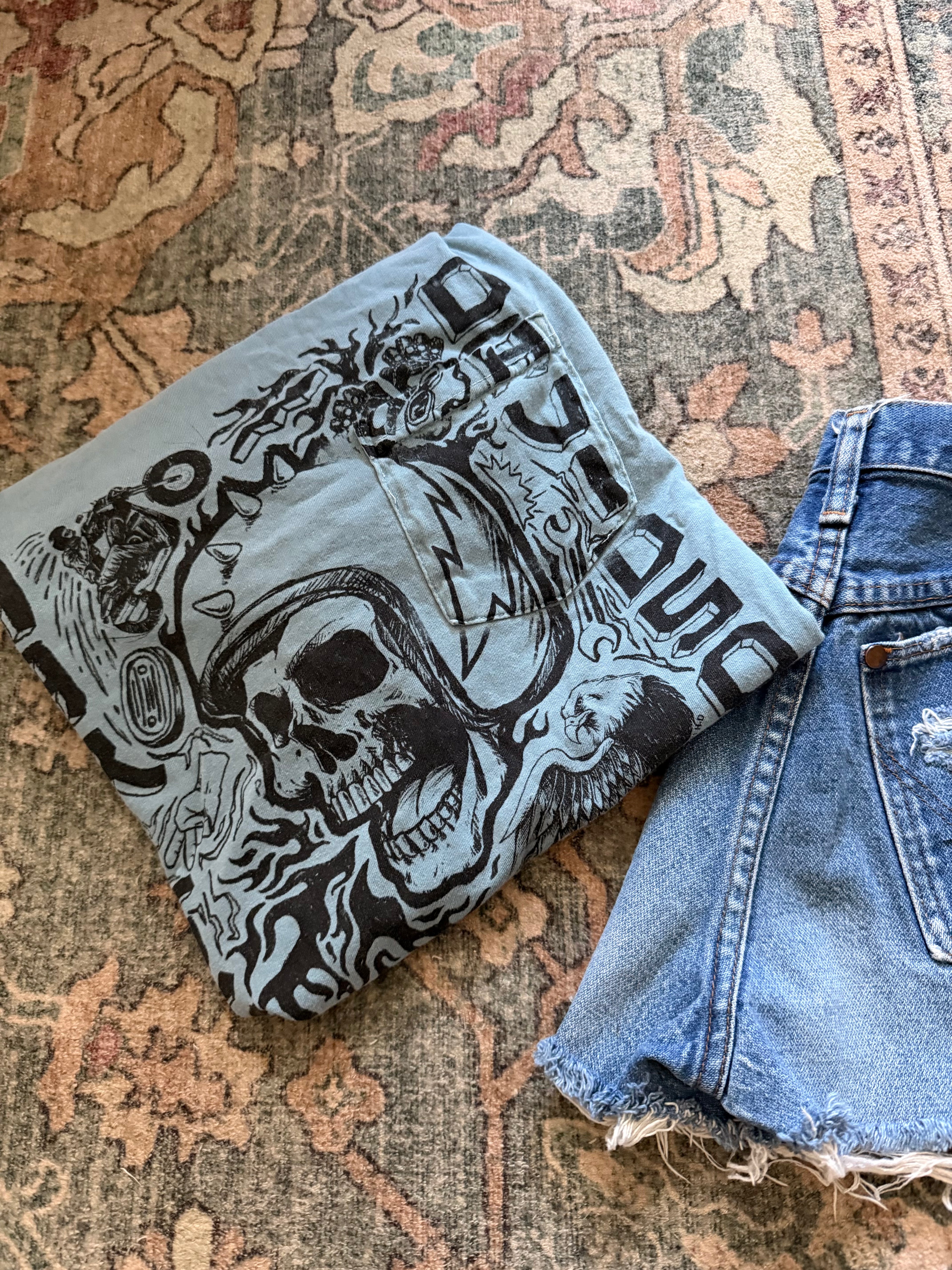 Pocket Harley tee