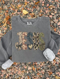 JESUS patchwork 🔥 comfort colors crew