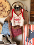 Custom cropped Miller tank (s)