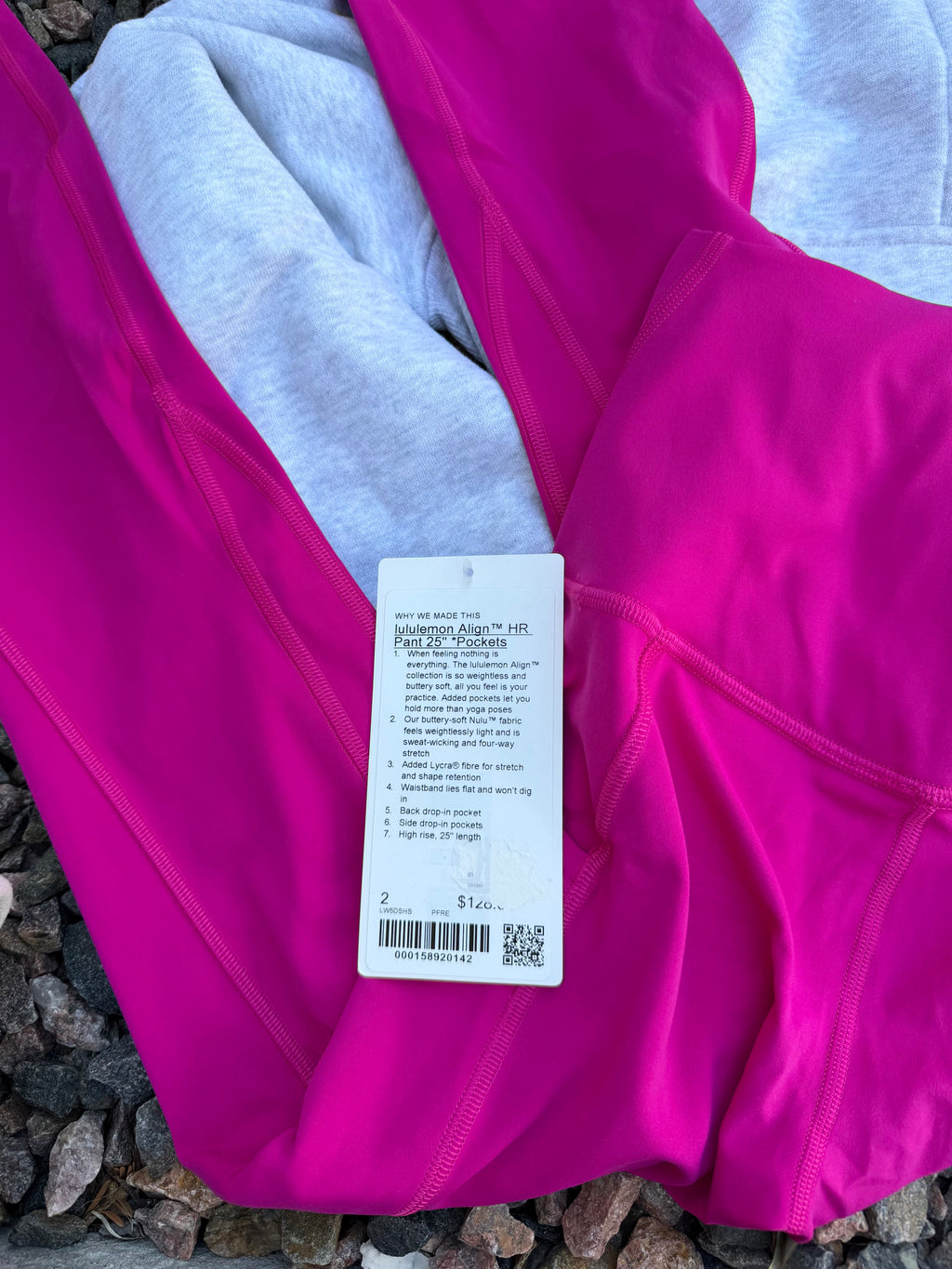 Nwt Align HR 25” size 2