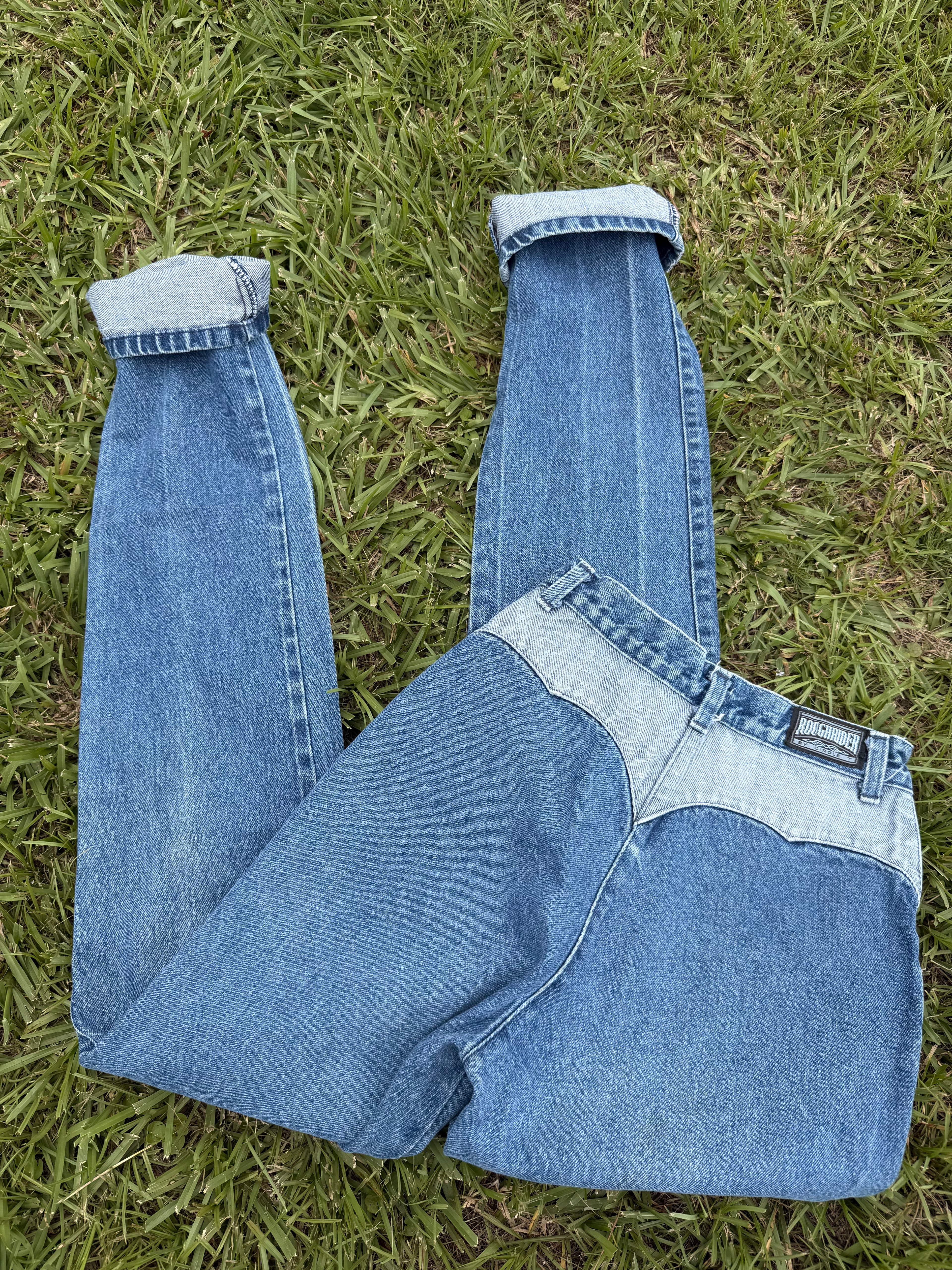 Vintage Roughriders waist measures 25 inch
