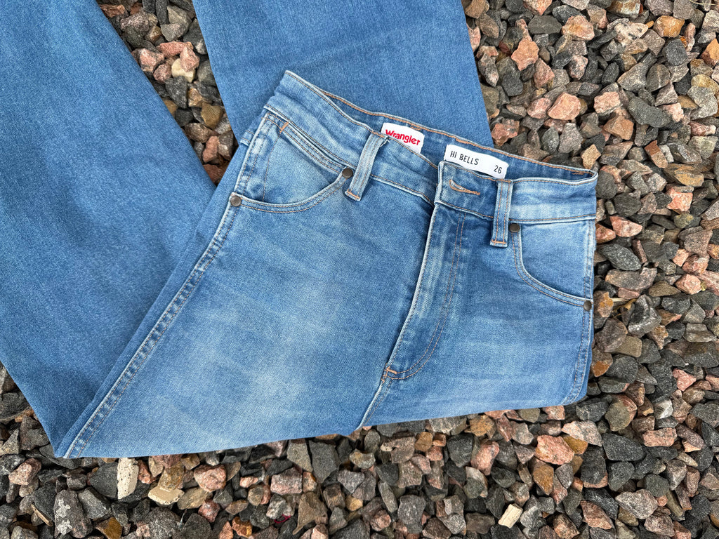Wrangler hr wide leg trousers size 26