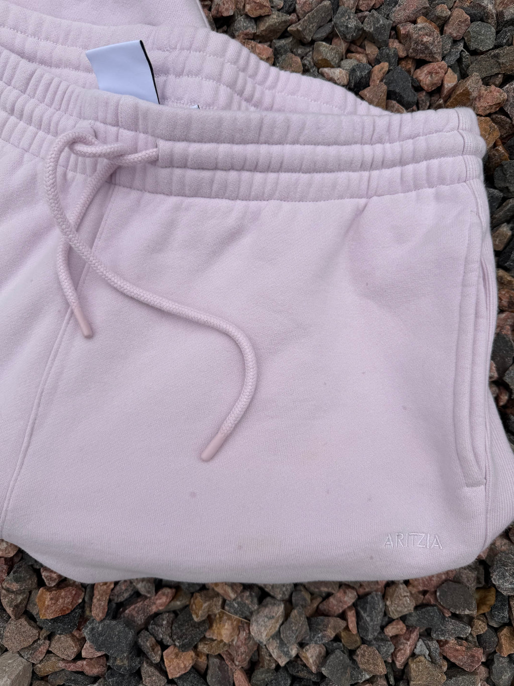 Pale pink Aritzia joggers (L)