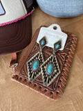 Western Aztec earrings