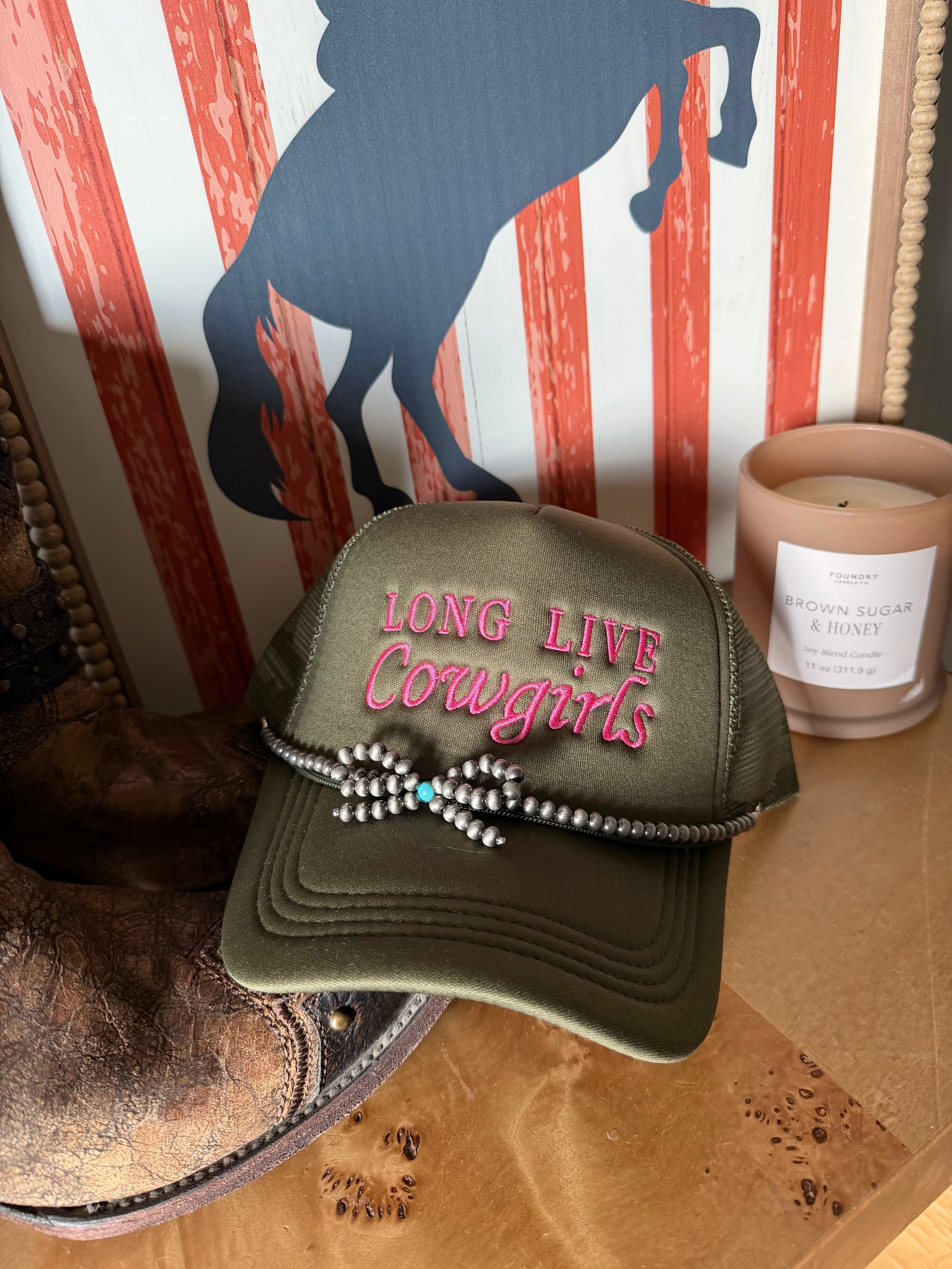 Long live cowgirls 🔥 trucker hat