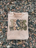 JESUS patchwork tee 🔥