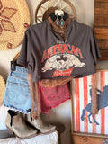 Custom cropped Beer tee (s)