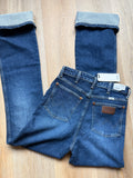 Wrangler cuffed denim 26/36