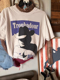 Large western tee