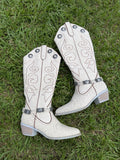 Western concho boots