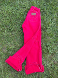 Vibrant 🔥 red vintage wranglers