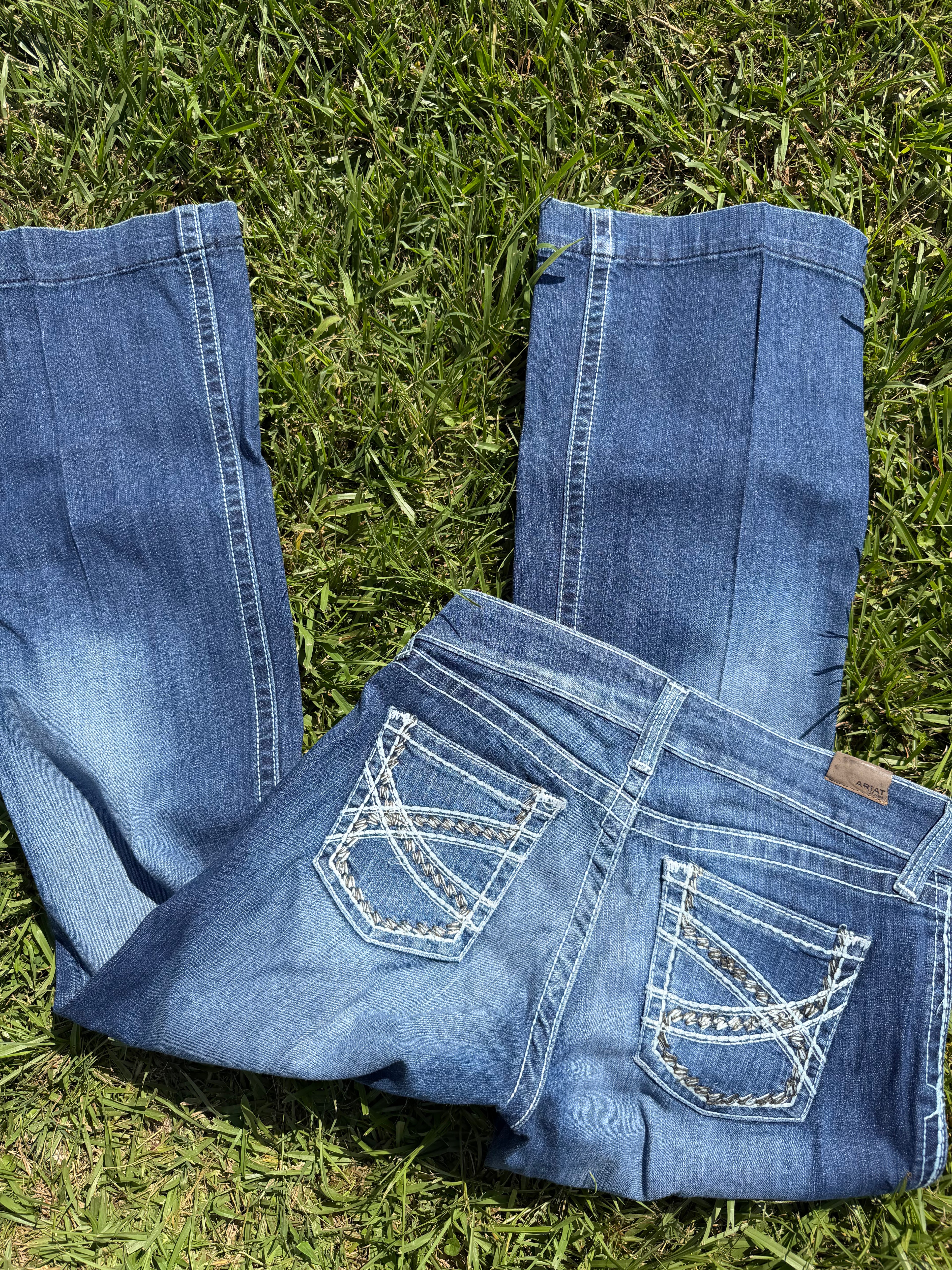 Starched Ariat Trousers 28s