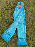Stunning 🤩 vintage size 9 acid wash wrangler 🔥🔥