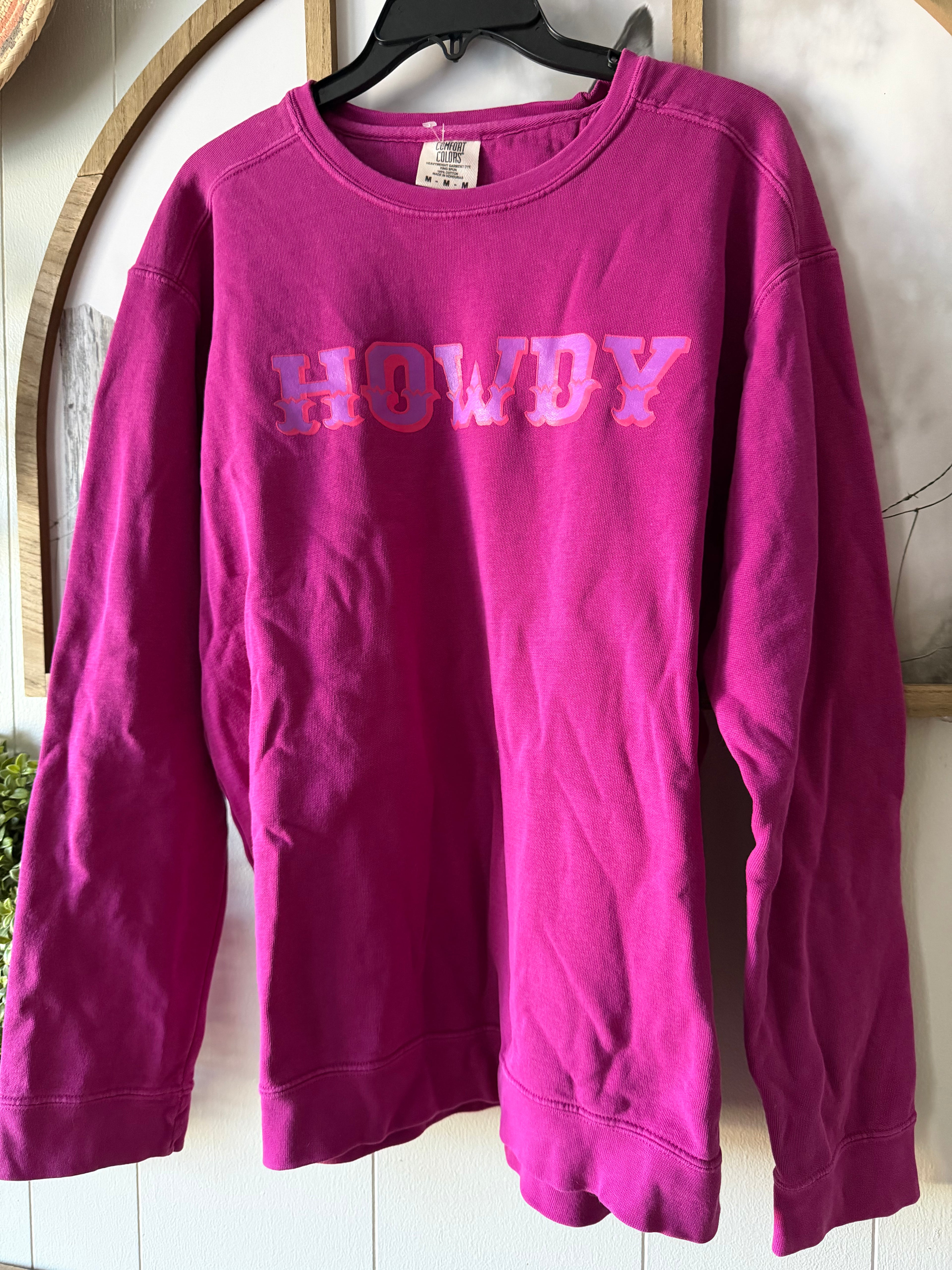Oversized western crew (M)