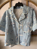 Western linen top (M)