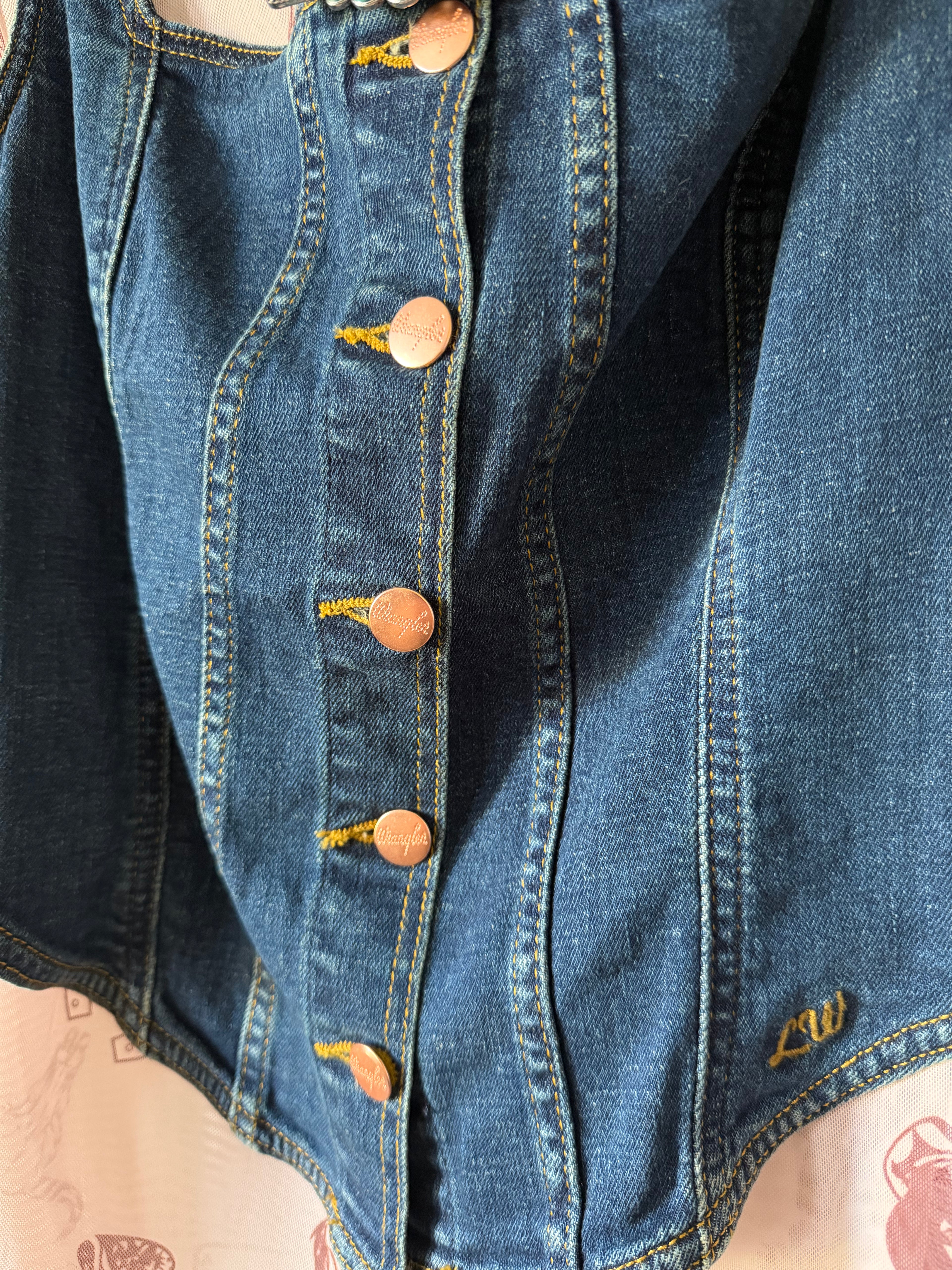 WRANGLER X LAINEY WILSON PONY UP BUSTIER TOP (S)