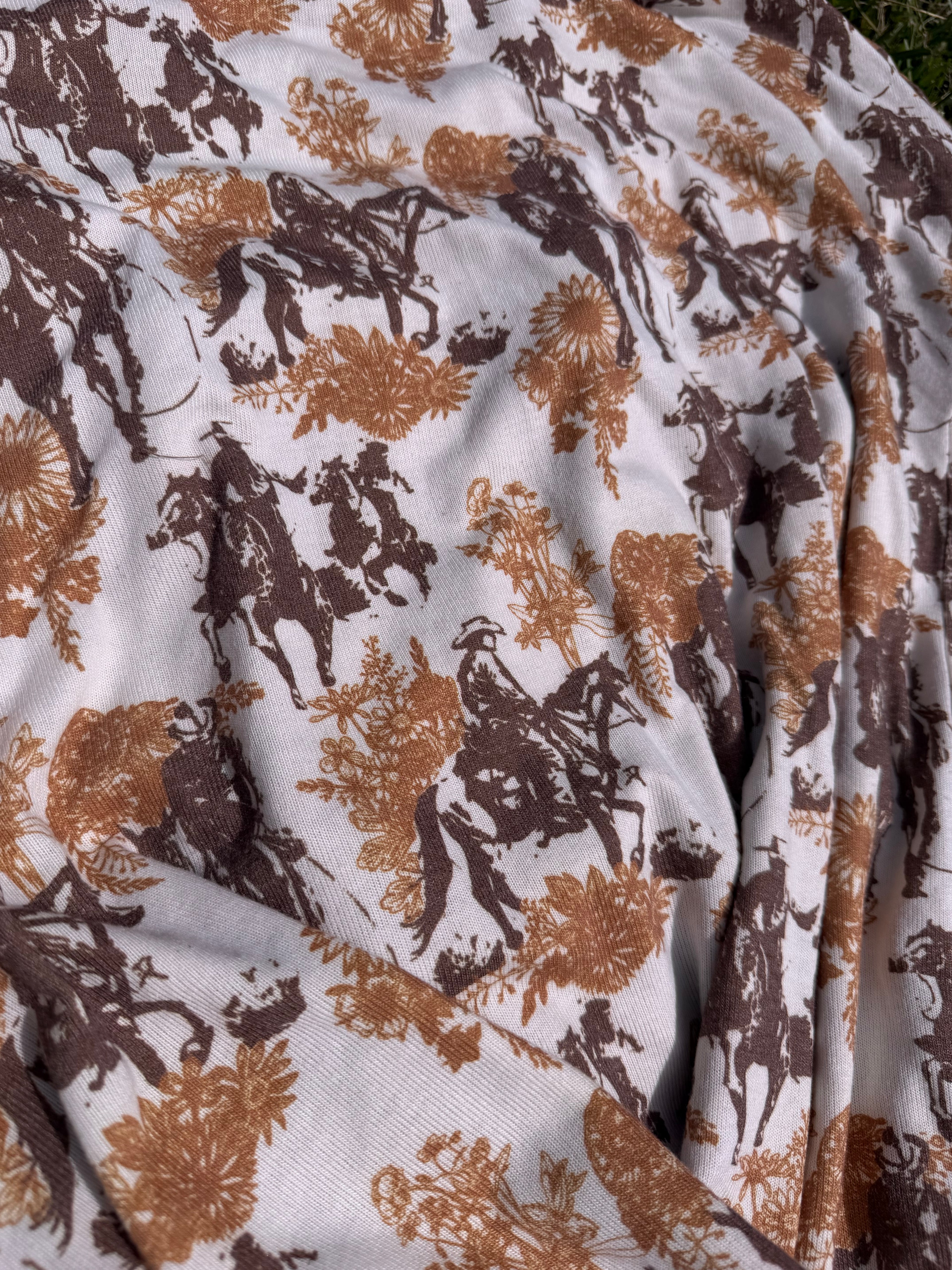 Western oversized top (L/XL)