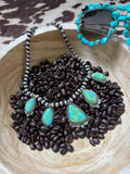 Stunning faux Navajo pearl necklace 🔥