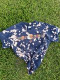Custom vintage acid washed Harley
