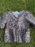Leopard bow top (M/L)