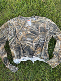 Custom vintage cropped camo 🔥 (S)
