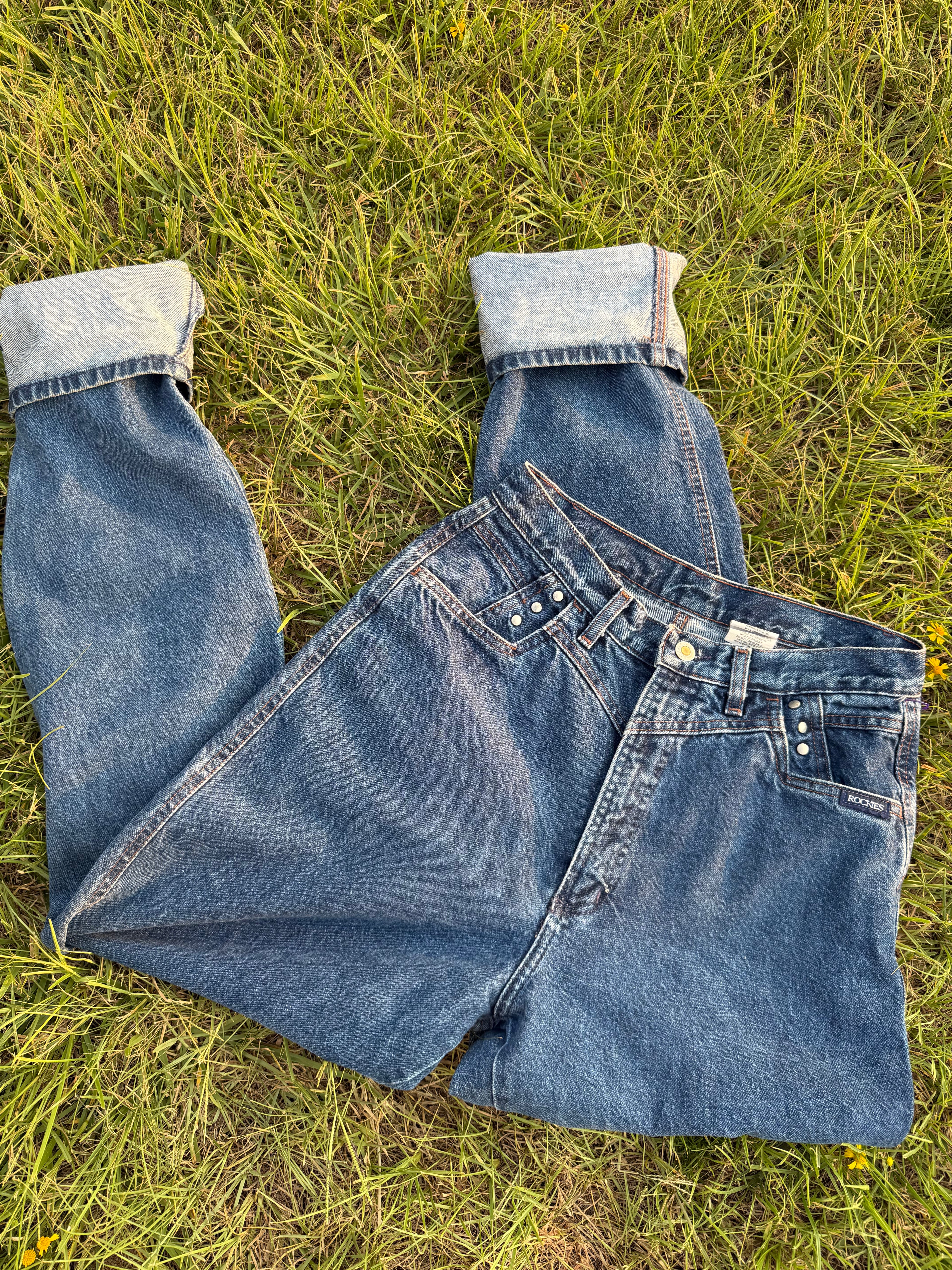 Vintage studded Rockies (fits 28/29)