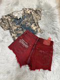 Custom studded Levi’s size 24