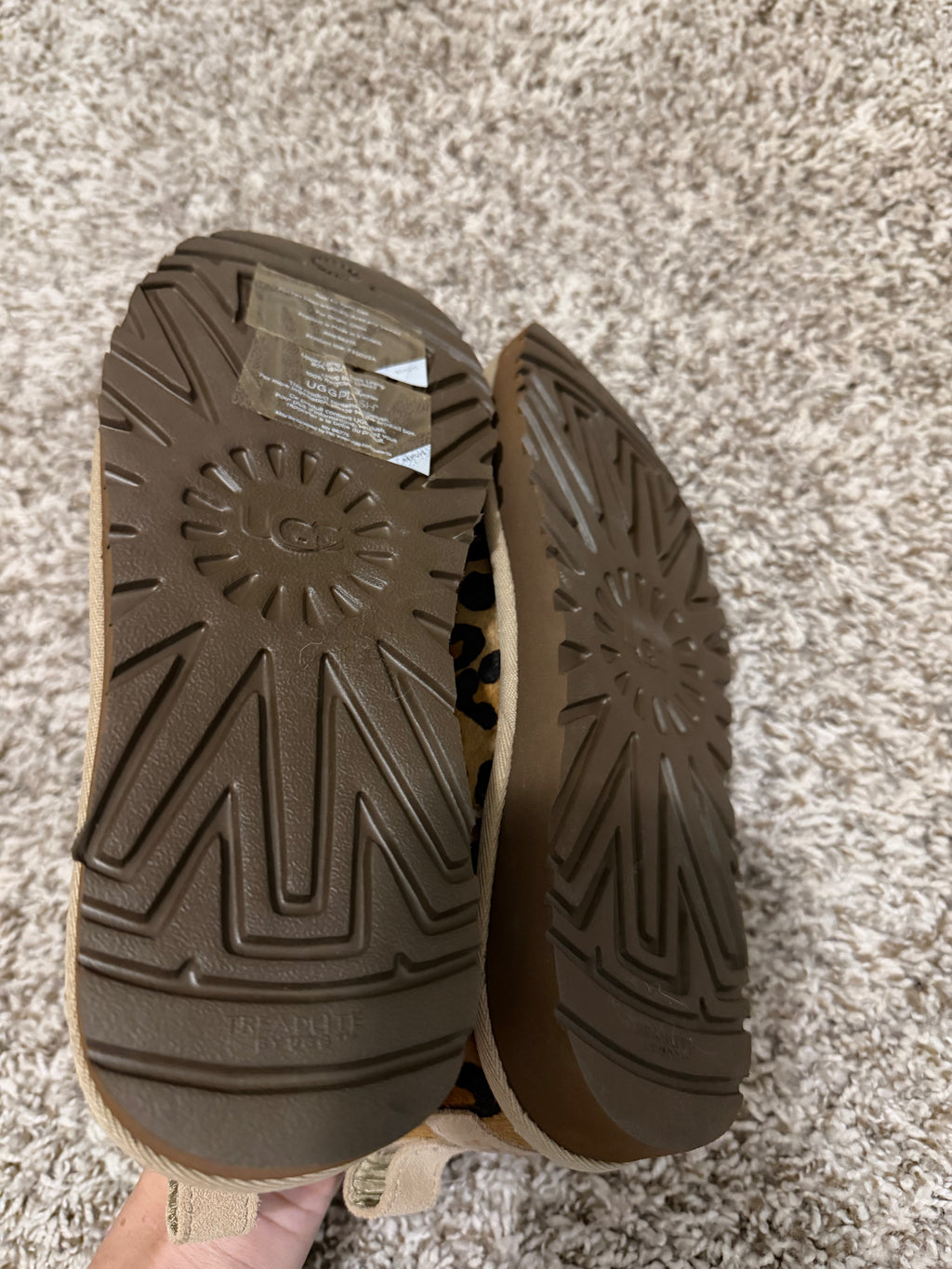 Brand new Cheetah Uggs size 8