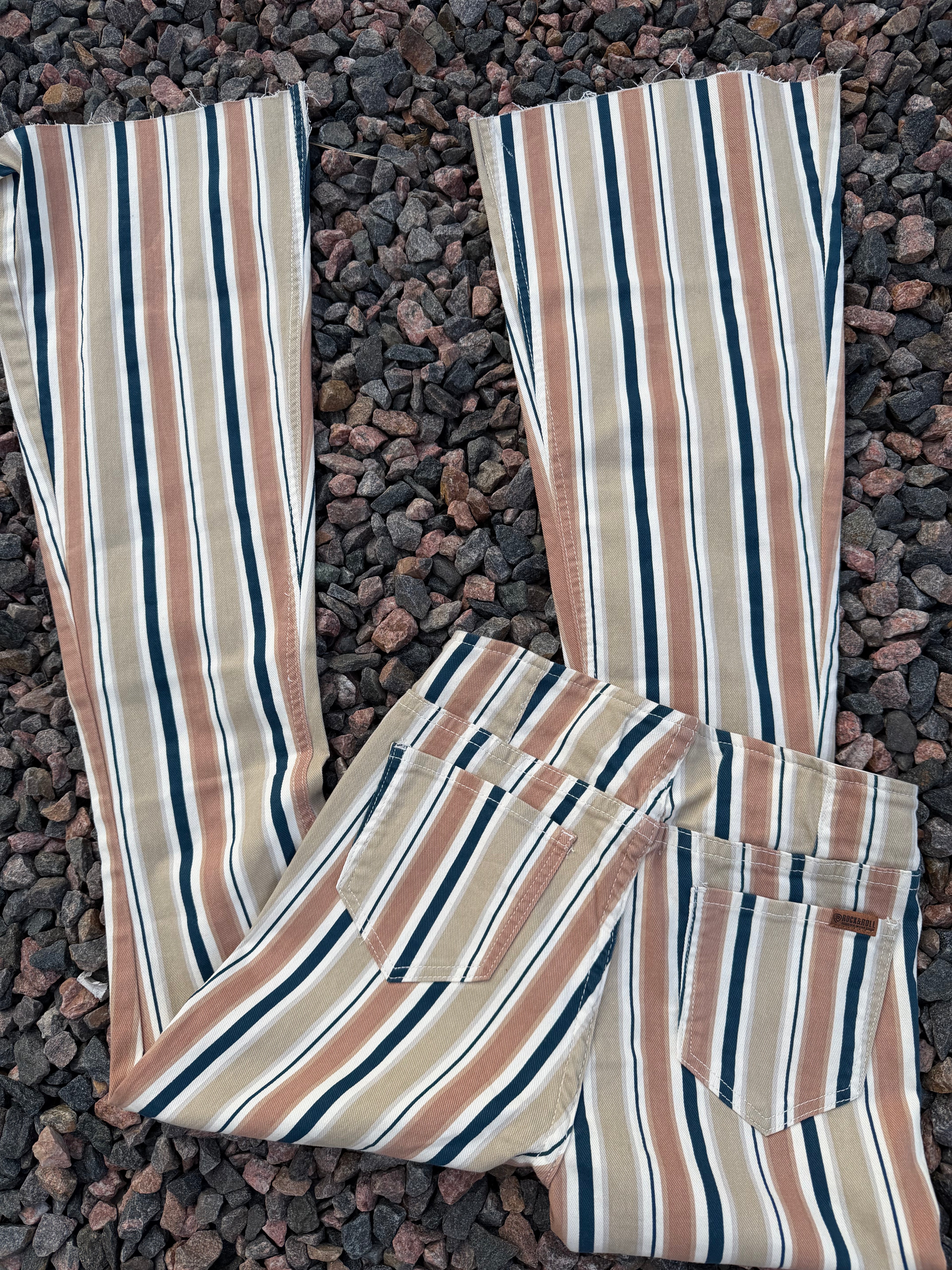 Striped hr rock and roll flares (26)