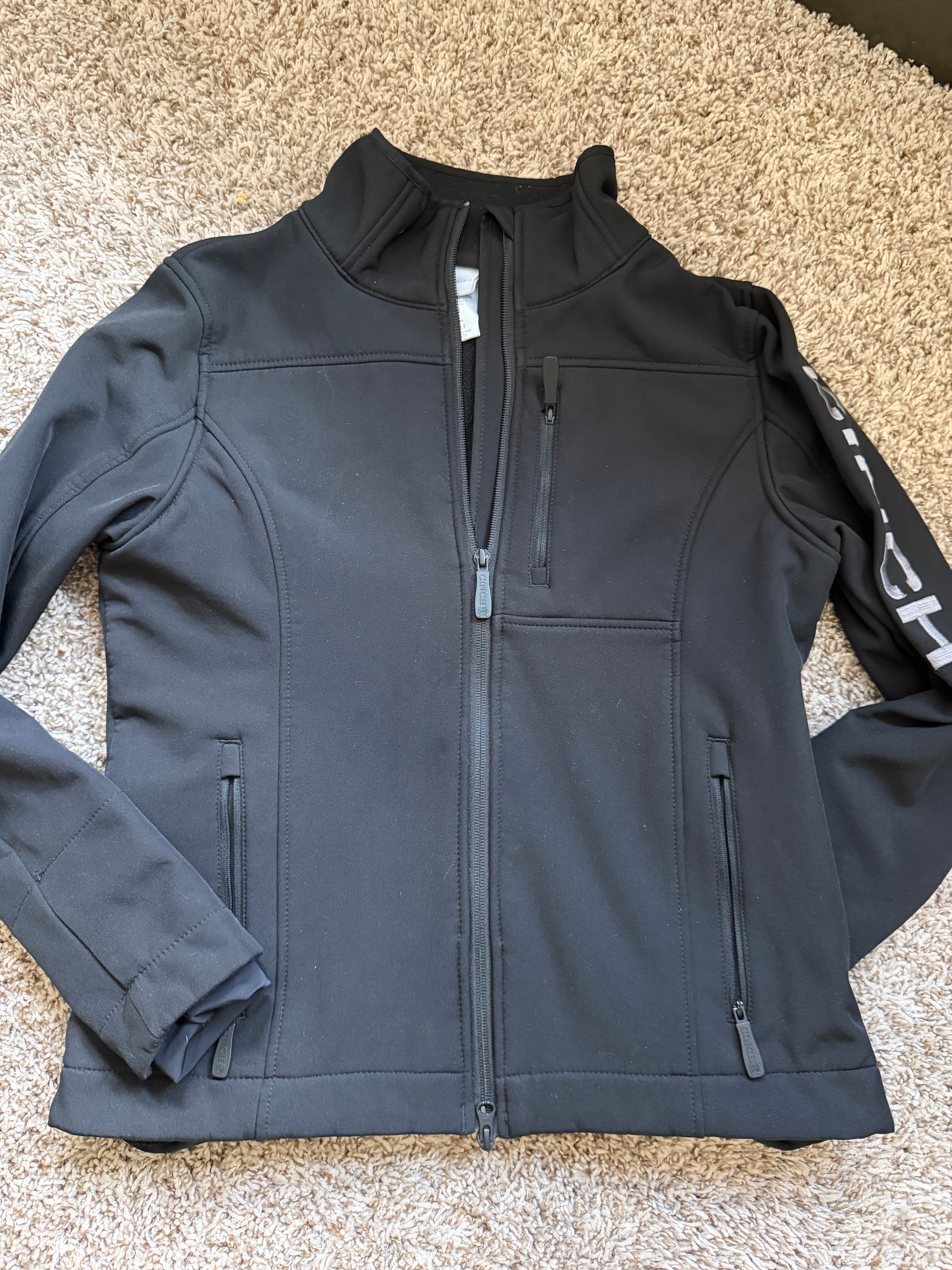 Cinch Ladies Black Concealed Carry Bonded Jacket (s)